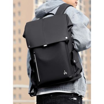 新款雙肩包時尚背包男商務男士電腦包大容量初中學生大學生書包男