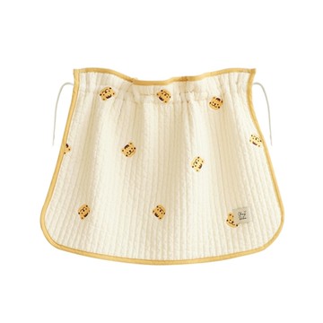 韓國Chezbebe 奶黃小虎刺繡汽車遮陽簾