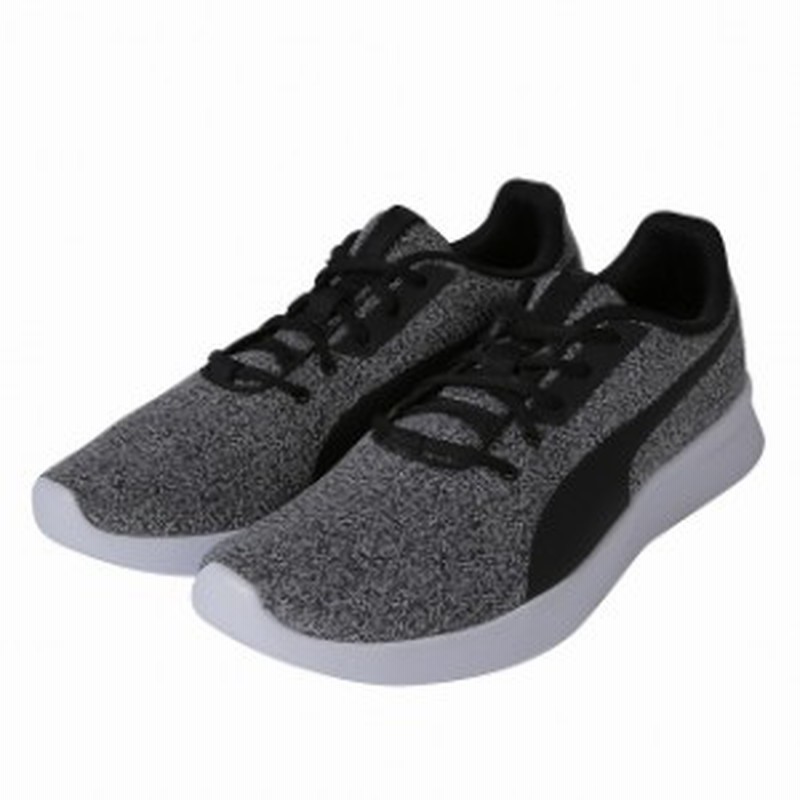 Puma ブラック グレー スニーカー プーマ モダンランナー (191671 08) メンズ スニーカー : グレー