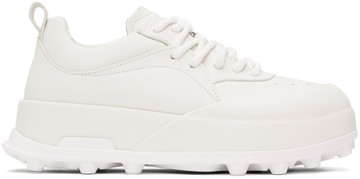 Jil Sander 白色 Orb 运动鞋