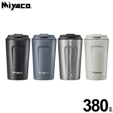 米雅可 品味316不鏽鋼真空咖啡隨行杯380ml MY-F04038 台灣製