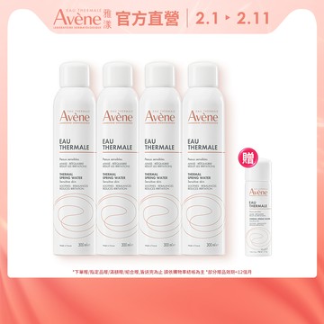 Avene 雅漾官方直營舒護活泉水-300mlx4入組