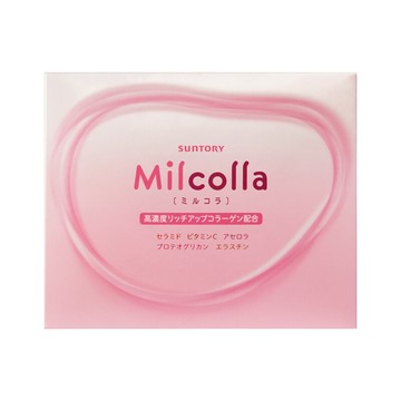 suntory三得利milcolla蜜露珂娜膠原蛋白(30包/盒)(台灣公司貨)