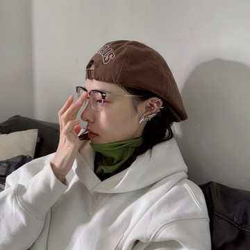 ☆LimeLight☆ 賽博龐克 科技 液態 飾品 鈦鋼 耳環 耳夾 女生耳夾 男生耳夾 造型 ACC-D1428