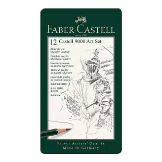 FABER-CASTELL 輝柏 高級素描鉛筆 119065G 12支  F  1盒