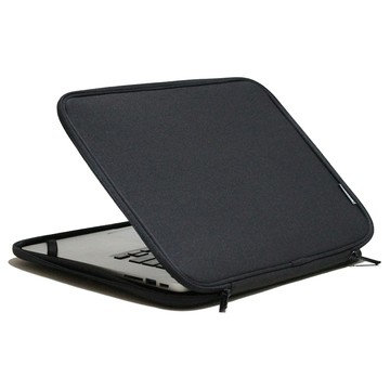 INNTZONE 雙色拉鍊筆電包 INTC-215X  1個  煙燻黑  不適用