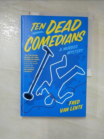 【書寶二手書T9／原文小說_Q23】Ten Dead Comedians_Van Lente, Fred
