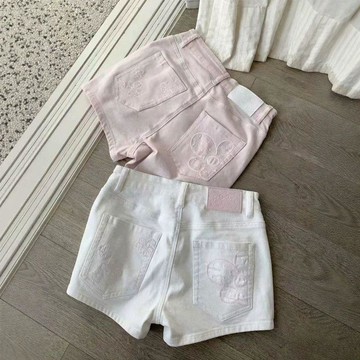 【高腰顯瘦】女裝牛仔短褲 美式復古辣妹A字熱褲 夏季寬鬆百搭 小個子彈力 高腰短褲