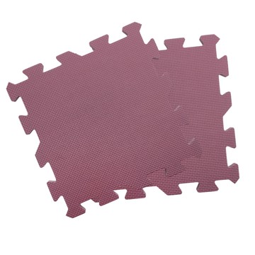 【PMU必美優】莫蘭迪素色巧拼地墊162片組(約4.5坪) 藕粉色 (免費運送至1樓)