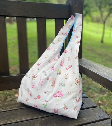 純棉購物袋  台灣粉