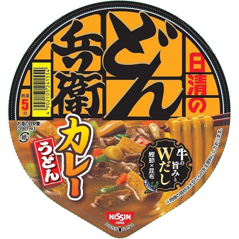 日清食品 どん兵衛 カレーうどん 87g×12個