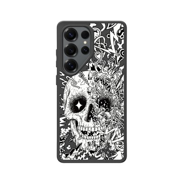 Galaxy S25 Ultra SolidSuit 黑 - Ted Leonid Melendres - Rebirth Skull 重生的骷髏