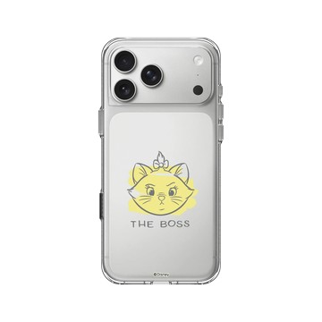 iPhone 17 Pro Max Clear Case（相機按鈕） 透明 - 迪士尼-經典系列 Disney Classics - 貓兒歷險記 - 瑪麗貓 THE BOSS