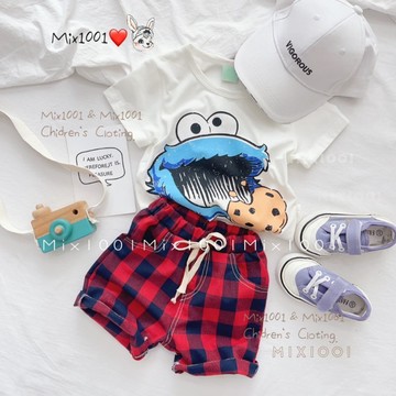 🌻🌈mix1001餅乾精靈印圖上衣✨兒童印圖上衣 5-17