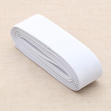 HAPPY BEARS 3.5公分 鬆緊帶  2入  白色