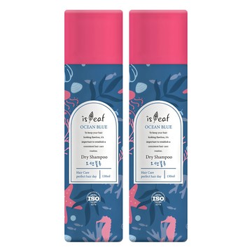 isLeaf 極致蓬鬆乾洗髮噴霧PLUS 湛藍海洋  2個  150ml