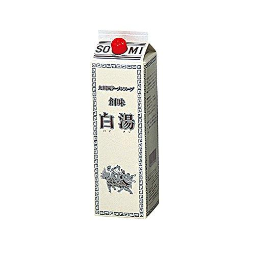  創味食品 白湯 パイタン 1.8L 業務用 スープ ラーメンスープ