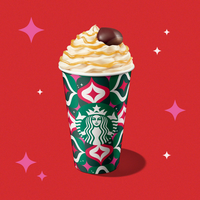【星巴克】大杯栗子蒙布朗燕麥那堤