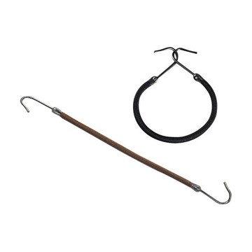 盤髮雙鉤髮繩(10入) 款式可選