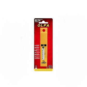 【OLFA】刮刀替刃 10片/盒 BS-10B