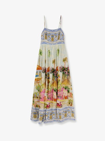 Aracati cotton and viscose long dress - FARM RIO - gender_Woman