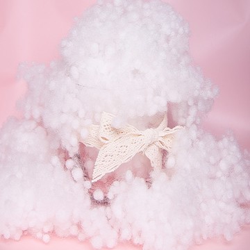 Sobacksa 球狀棉 1kg  1個  白色