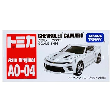 TOMICA AO-04 雪弗蘭Camaro 3歲以上適用  1個
