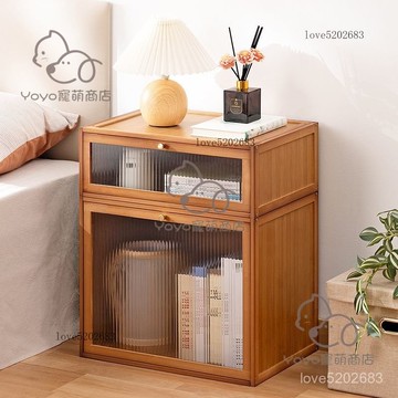 宅配免運😊床頭櫃置物架臥室小型櫃子出租房兒童家用簡易飄窗收納櫃簡約現代