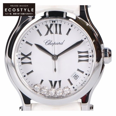 Chopard ハッピースポーツ用 ホワイト ラバーベルト Chopard ショパール 278582-3001 ハッピースポーツ 5P