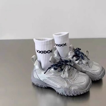 兒童運動鞋2025春秋季新款女童德訓鞋男童跑步鞋中大童休閑寶寶鞋鑫弘-萌寶童裝可開發票