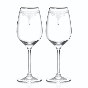 【 NARUMI日本鳴海骨瓷】JILLSTAURT聯名高腳白酒杯(2入組)