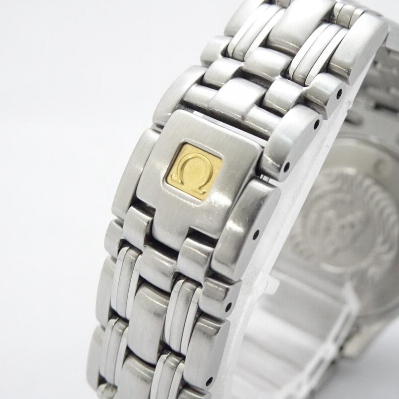 USED】OMEGA オメガ シーマスター 120m レディース 596.1501