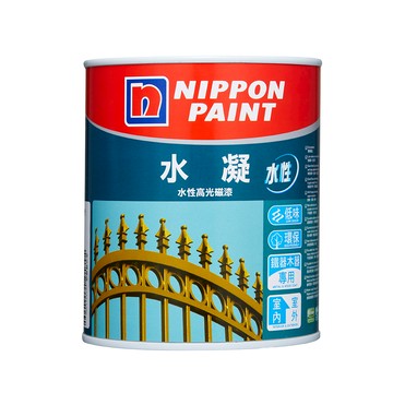 （調）立邦 水凝水性磁漆 BS4 1L