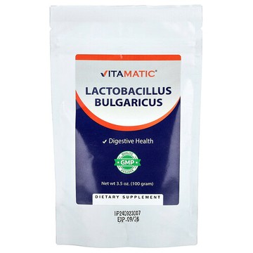 Vitamatic, Lactobacillus bulgaricus，3.5 盎司（100 克）