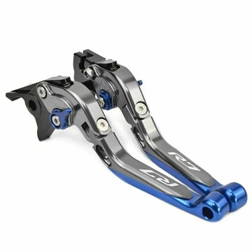 【CNC可摺疊】R7剎車拉桿 摩托車拉桿 牛角 離合手柄 剎車手柄 改裝拉桿 可調省力 鋁合金鍛造 適用於YZF-R7 防摔摺疊