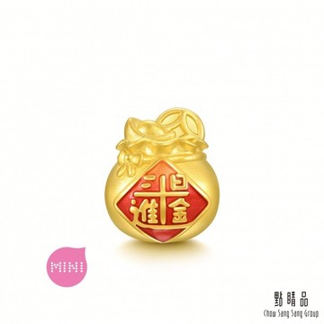 【點睛品】  Charme Mini 財寶滿袋 黃金串珠