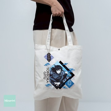 鬼滅之刃-側背包(水蟲)