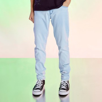 EDWIN｜EDGE｜男裝｜閃動繡花窄管丹寧直筒褲