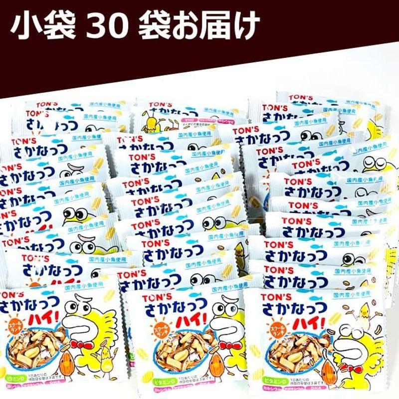 東洋ナッツ さかなっつハイ 7g×30袋 アーモンド 小魚 ピーナッツ ミックスナッツ 小袋 小分け TON'S トンズ