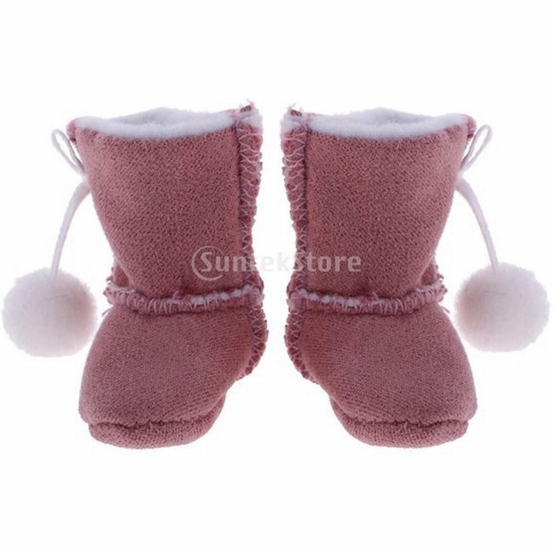 かわいい ぬいぐるみ 雪 ブーツ 靴 12インチ 人形用 服 アクセサリー 2種類3色選べる 1ピンク 通販 Lineポイント最大0 5 Get Lineショッピング