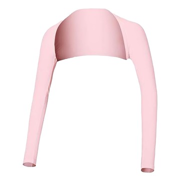 MEGA 美高 防曬披肩袖套 UPF50+ 鈕扣領設計 涼感  M  櫻花粉  1個