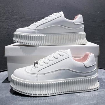 【Taroko】潮流街拍厚底休閒鞋(4色可選)