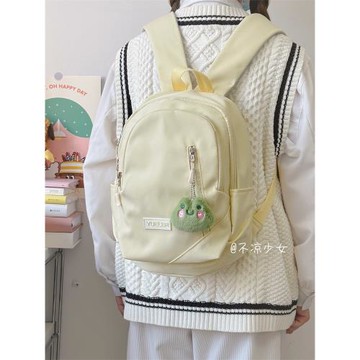 簡約輕便小書包日系ins小清新學生小眾mini雙肩包森系少女小背包