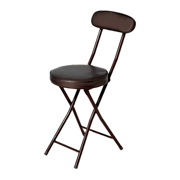 comet 靠背摺疊椅 8~35 x 30 x 73~84cm  1個  棕色