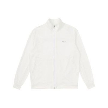 FILA 男針織外套-白色 1JKA-5307-WT