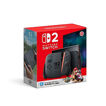 Nintendo 任天堂 Switch 2 瑪利歐賽車世界同捆主機組合 (NS2台灣公司貨)