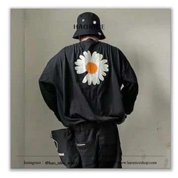 【HAO NICE 】100%韓國正品 PEACEMINUSONE衛衣權志龍GD同款pmo聯名雛菊長袖T