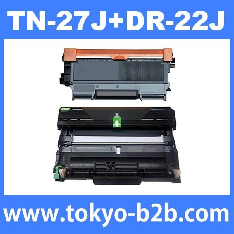 TN-27J/DR-22J tn27j トナーカートリッジ27J(1本)とドラムユニット ...