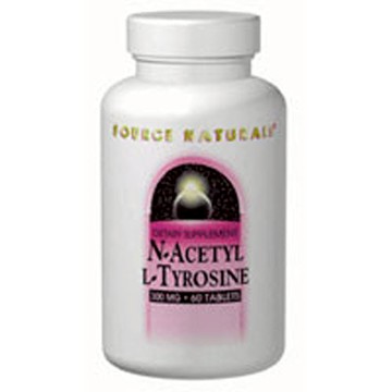 NAcetyl LTyrosine 60 Tabs by Source Naturals