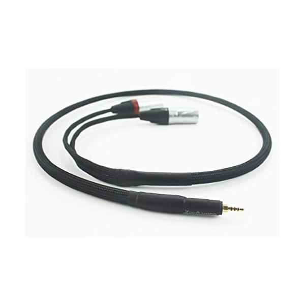 2.5mm変換XLR 4極 バランス2.5mm to (black)